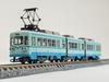 Eisenbahnsammlung, Eisensammlung, Chikuho, elektrische Eisenbahn, Typ 2000 2003, Blau, Diorama Supplies 323327 Nr.