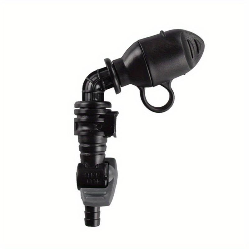 

Hydrations Bags Bites Valves with Cover Replacement Leakproof Hydrations Bladder Mouthpiece Valves Tube Nozzles Easy Use чорний