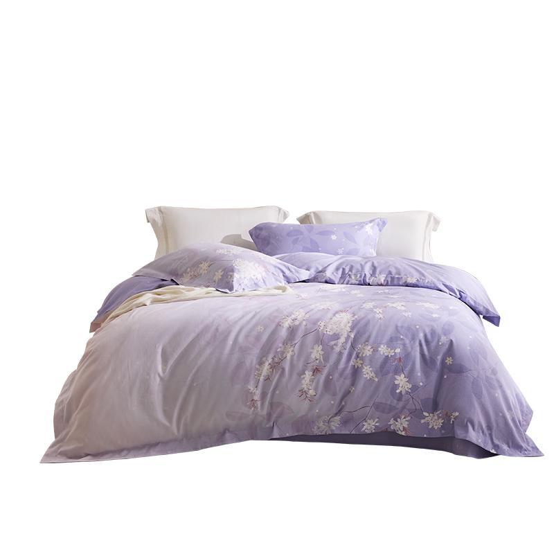 Luolai Home Textiles Pure Cotton Bedding Set 1.5m 4-Pc (Duvet 200x230cm)