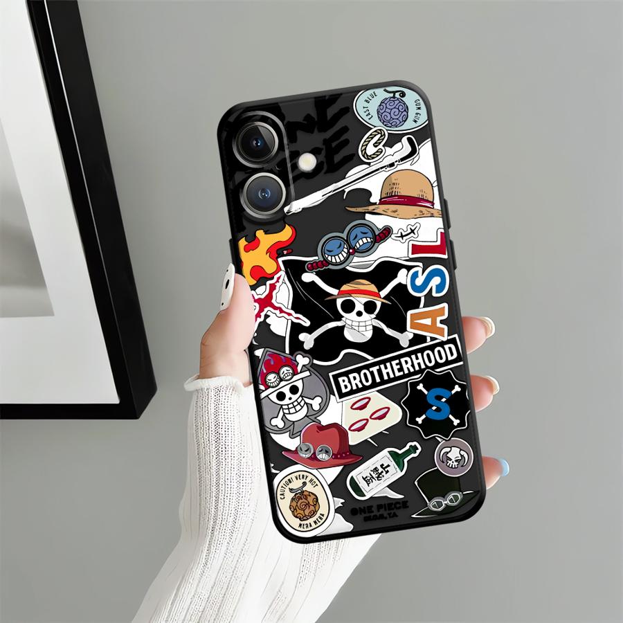 

Soft Back Phone Cover Case for iPhone 15 Plus 14 SE 17Air X XS XR 11 13 Mini 12 7 8 17 16 Pro Max Cool Anime Characters iPhone 16 Pro Max