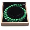 Synthetic Malachite Loose Beads for DIY Jewelry Accessories, Semi-Finished Round Beads, Green Malachite Beads 