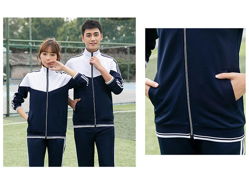 Academy Style School Uniform Set: Plus-Size Three-Piece for High & Middle School Sports Meet