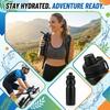 Reusable Sports Water Bottle BPA Free Plastic Leak Proof Wide Mouth Design for Outdoor Activities Cycling Gym