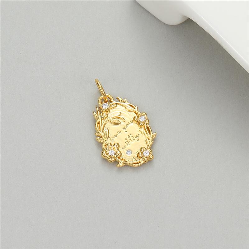 14K Gold-Plated Copper Star, Moon, Cloud Charm Set: Pendant, Bracelet, Necklace, Earrings - DIY Jewelry Materials.