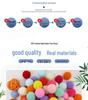 In Stock: High Elasticity Fluffy Polyester Hairball for DIY Handmade Clothing Accessories