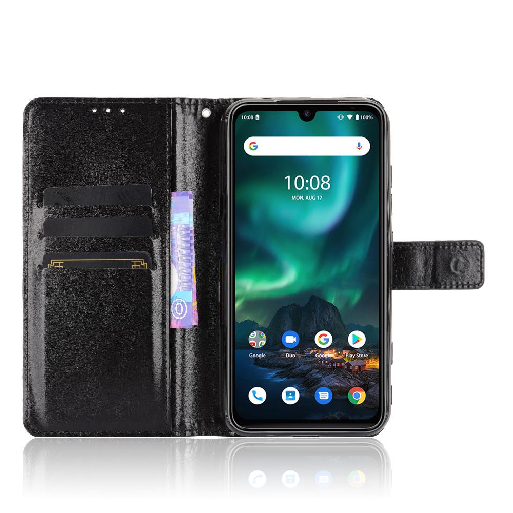 for Umidigi Bison Wallet Case with Kickstand & Card Slots – Shockproof, Dustproof, Business Heavy Duty Flip Leather Cover