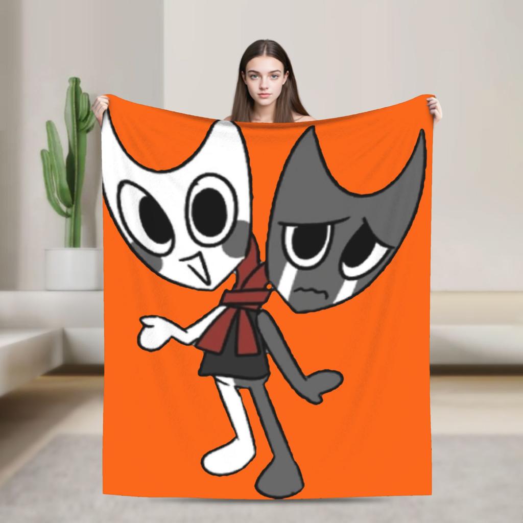 Dandy's World Soft Warm Blanket Goob  Children Plush Throw Blanket Street Trend Living Room Flannel Bedspread Sofa Bed Cover