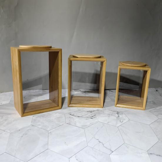 Large Capacity Storage Jar with Dustproof Lid Clear Multifunctional Fruit Dry Goods Nuts Grain Cereal Seasoning Tea Leaf Container Storage Box