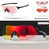 Speed Pulse Marathon Running Glasses Ultra-Light Color-Changing Sports Mountaineering Glasses Windproof and Uv-Resistant for Day and Night Use