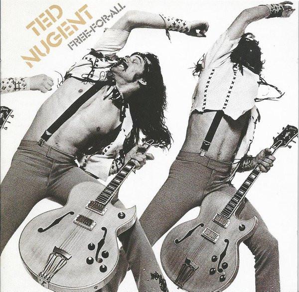 

CD TED NUGENT Freeforall EK65913 Epic 1999 US Rock Used