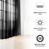 1 Panel Tulle Sheer Window Curtains for Living Room W132CM Bedroom Modern Tulle Voile Organza Curtains Fabric Drapes