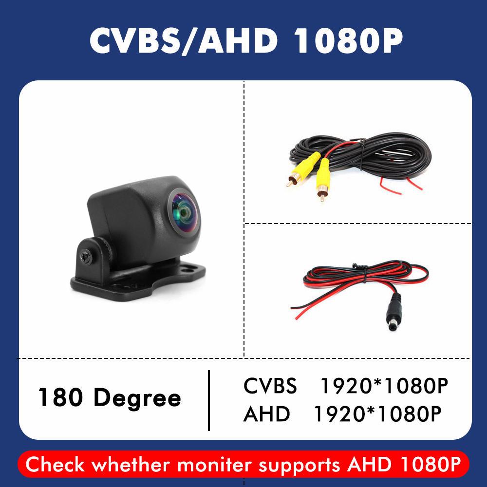 SMARTOUR 1920x1080P 720P Car Rear View Camera Fisheye Lens 4K Full HD CCD AHD Night Vision Vehicle Reversing Front Cameras