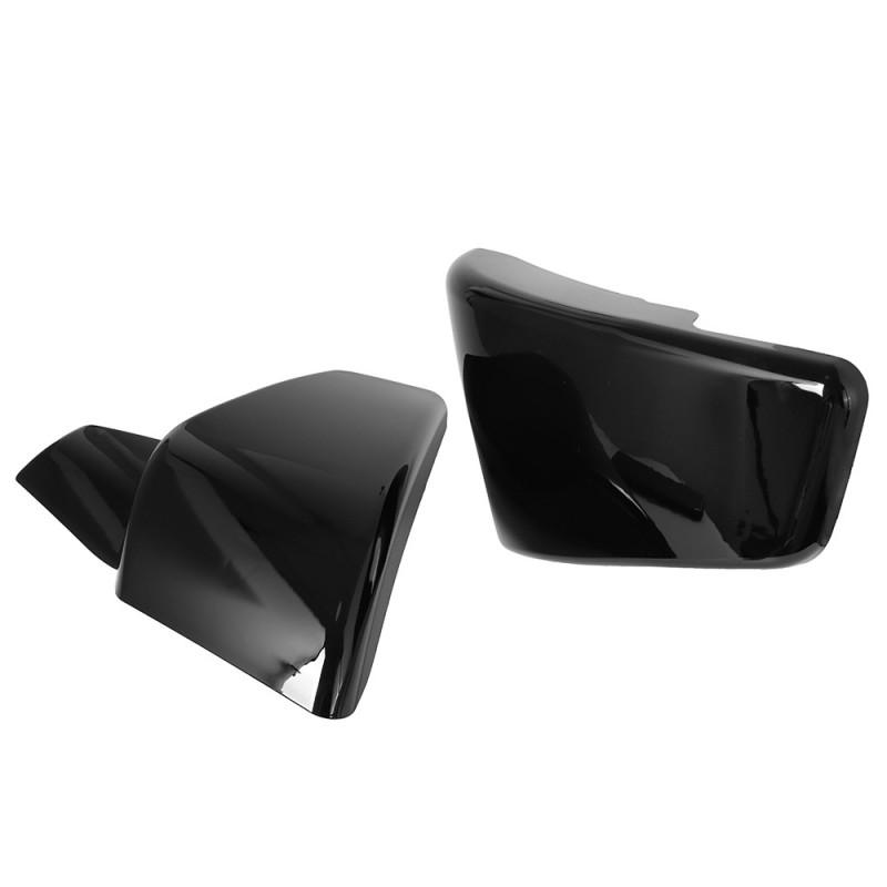 Motorcycle Battery Cover Side Panel Honda VT600 Shadow 400 Iron Horse Cruiser Bike Steel Black Chrome