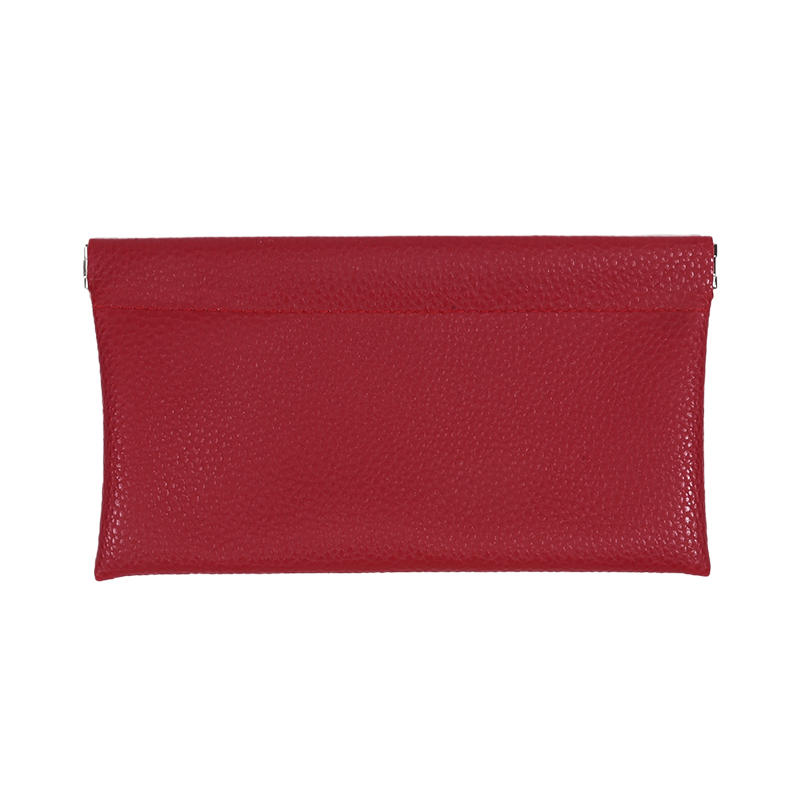Self-Closing Long Wallet Artificial Leather Passport Driver's License Document Holder Data Cable Cosmetic Bag Storage