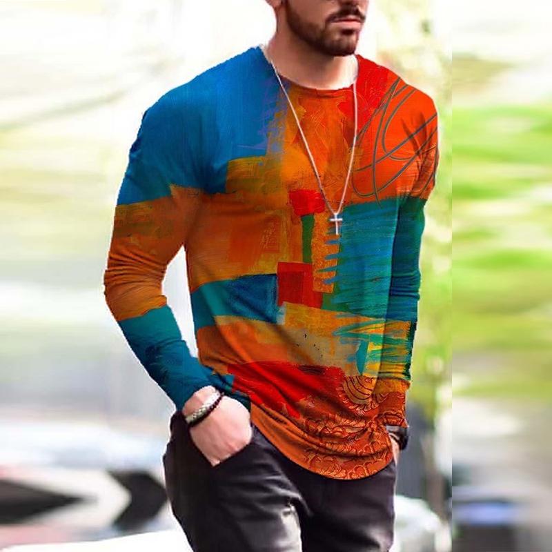T-shirt Sexy Uomo Abbigliamento Moda 3D Stampa Top Estate Casual Pullovers  Uomo Tees Shirt Plus – acquista a prezzi bassi sul marketplace Joom