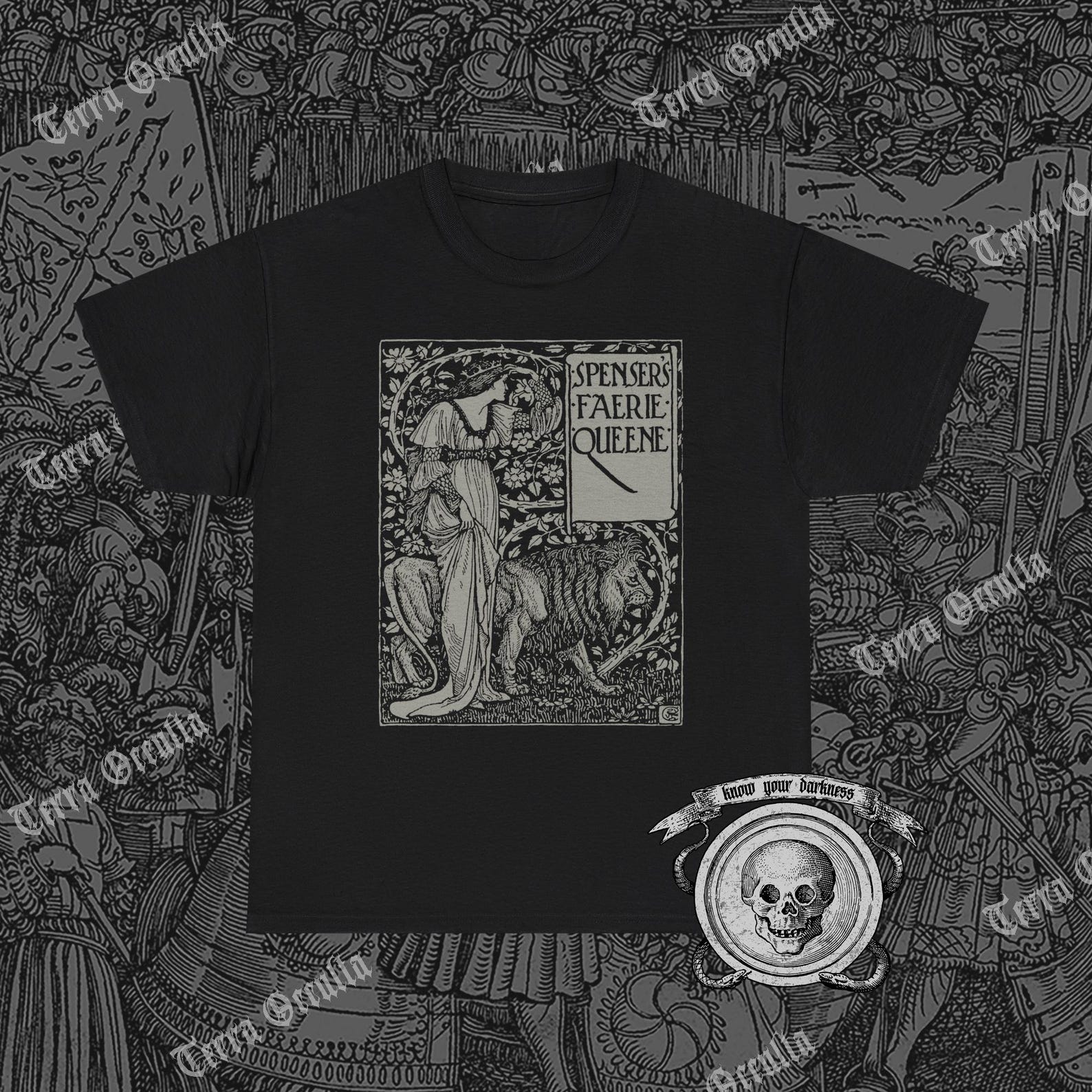 The Faerie Queene Shirt, Edmund Spenser, Poetry, Book Lover 4XL
