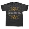 2025 Novelty Dungeon Dragon T Shirts Graphic Streetwear Short Sleeve I Have A Plan D20 Dice Role Playing Game DnD T-shirt Men