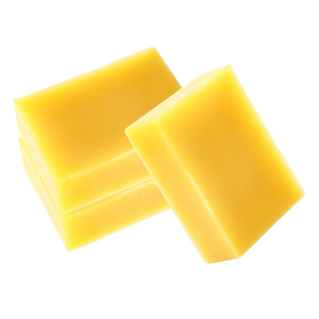 3pcs 45g Polish Natural Beewax Blocks Maintenance Wax for Seals And Stamps, Man String Playing Hand