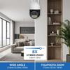Icsee Wireless 5X Zoom 360° Panoramic Rotating Camera for Indoor/Outdoor Home Use