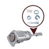 V1EDP52 Front Left or Right Door Lock Barrel 45 mm Repair Kit for VW Golf MK4 IV 1J1 1J5 1997-2005 Hatchback Variant 1U0837167