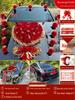 2024 Complete Wedding Car Decoration Set with Suction Cup Attachment