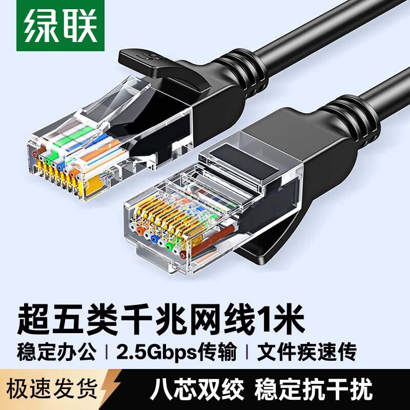 Ugreen Cat5e Gigabit Ethernet Cable 10-Pack