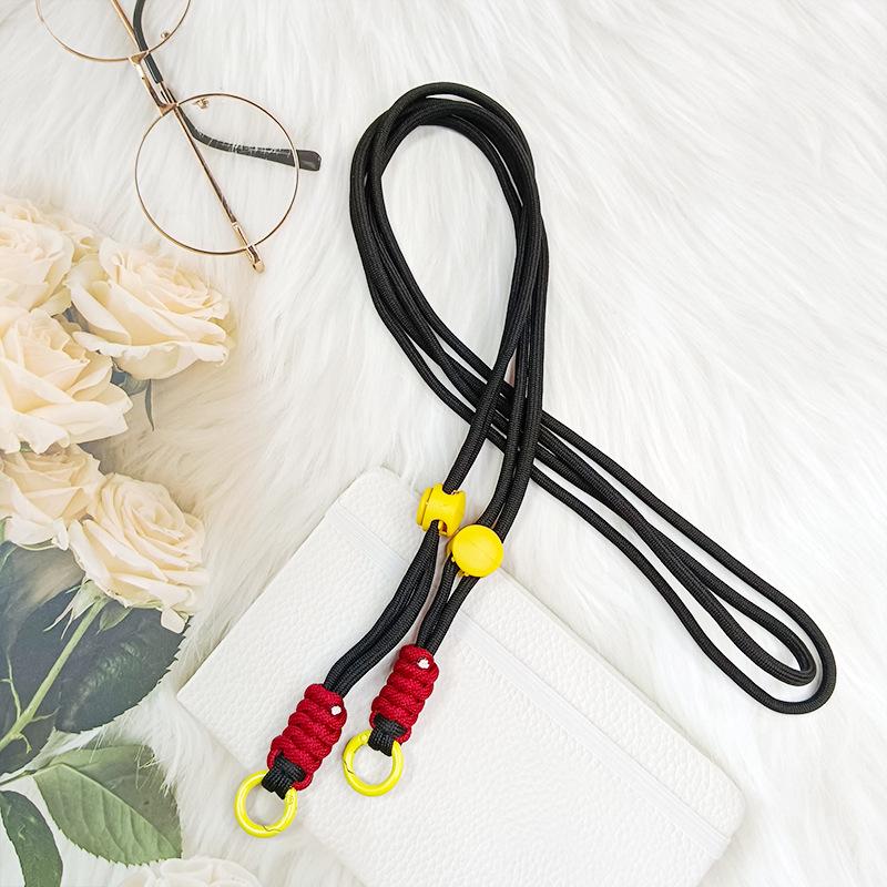 Verstellbares geflochtenes Handy-Lanyard - Abnehmbarer Umhänge-Schultergurt