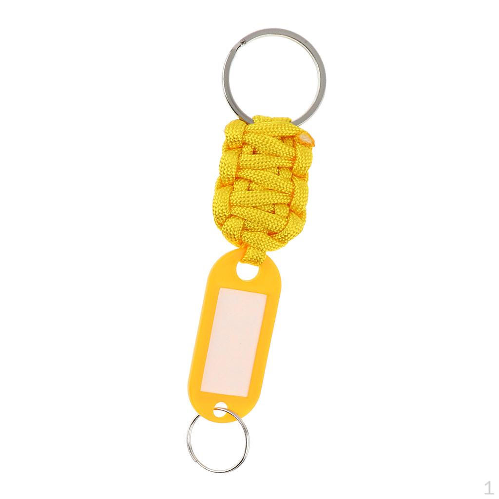 

Lanyard Keychain Carabiner Survival Ring Bracelets tie