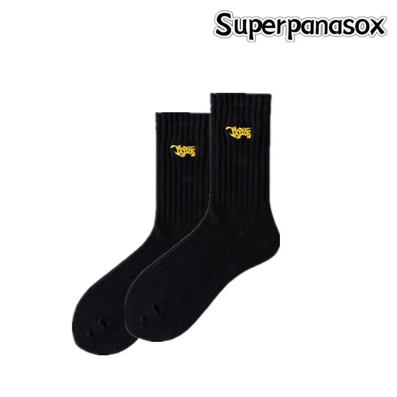 Cityboy Korean Trend High-Street Mid-Calf Skateboard Socks for Men & Women