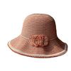 Summer Hollow Fisherman Hat for Women, Breathable Thin Sun Protection Bucket Hat, Fashionable Sun Hat for Outings