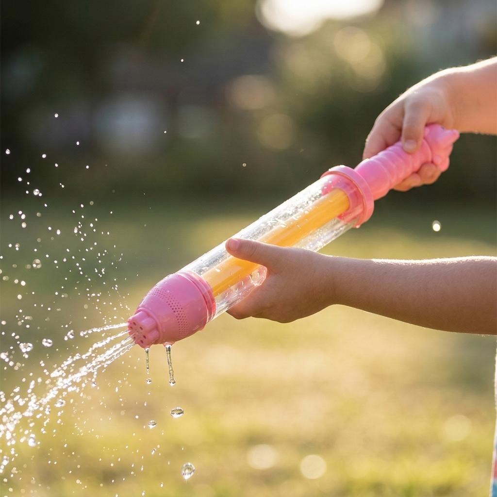 Children's Water Toy, Pull-out Multi-hole Design, Perfect For Summer Drifting And Beach Play.