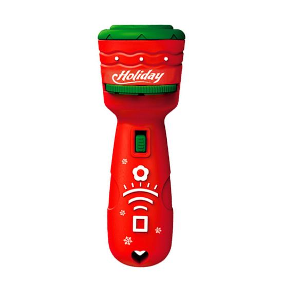 

Рождественский фонарик-проектор для детей 24 узора Санта-Клаус Рождественская елка Рождественская проекционная камера A красный