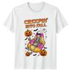 Creepin Into Fall TShirt Autumn Fall Halloween Halloween Gift For Him And Her