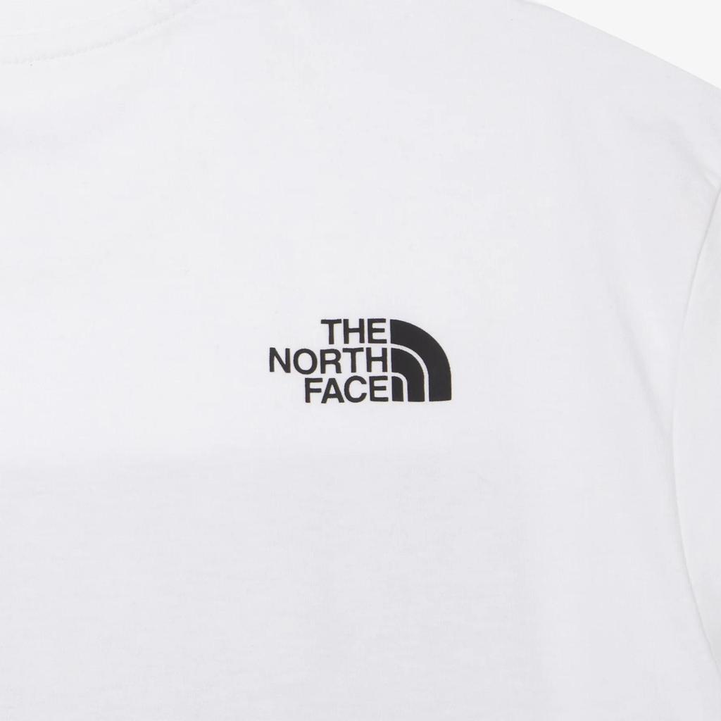 THE NORTH FACE T Shirt Unisex White Purple (Unisex) T-Shirts NT7UN29A