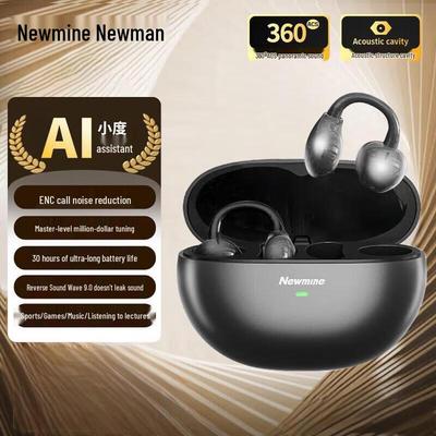Newmine S6 AI Smart Wireless Ear-Clip Headphones with Real-time Translation