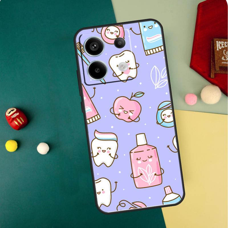 

Funny Dentist Dentistry Case For Xiaomi Redmi Note 12 11 10 9 13 Pro Plus 9S 10S 11S 12S Redmi 13C 9C 10C 12C Cover Redmi Note 10S