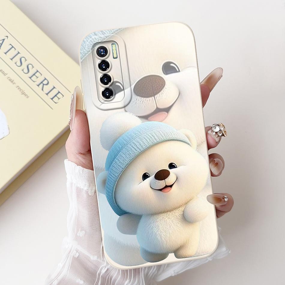 For Tecno Camon 17 Pro 17P 17 Phone Case Camon17 Camon17P 17Pro CG6 CG7 CG8 Cute New Design Soft Silicone Plain Shockproof Cases