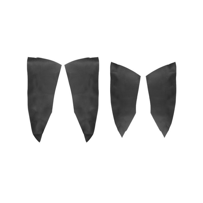 

Салон автомобиля из микрофибры, кожаная дверная ручка/центральный подлокотник, накладка для Honda CRV 2012 2013 2014 2015 2016 door panel Black