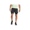Adidas Logo Print Elastic Two-In-One Loose Straight Sports Shorts Men Shorts Black IR8597