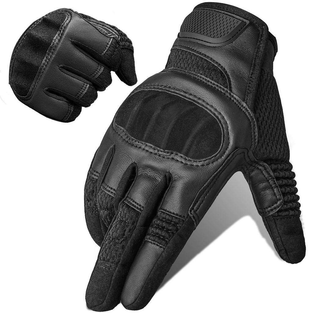 Men's Outdoor Non-Slip Touchscreen Tactical Gloves for Climbing, Motorcycling & Sports