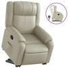 VidaXL Recliner, Relaxation Chair with Backrest, Seat with Armrests, Living Room TV Armchair, Modern, Cream 3205151