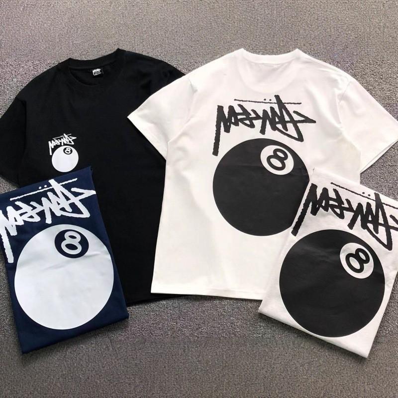 2026SS Letter Print T-Shirt Streetwear Loose Fit Couple Tee Short Sleeve