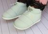 Women's Winter Warm Plush High-Top Cotton Slippers with Heel and Thickened Sole for Postpartum and Indoor Use