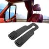 Car Headrest Hook Strong Load Bearing Capacity Multifunction Seat Back Double Hook for Handbags Bags Purses Black