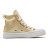 Converse 1970s Unisex High-Top Canvas Shoes Versatile Daily Champagne Gold 173201C