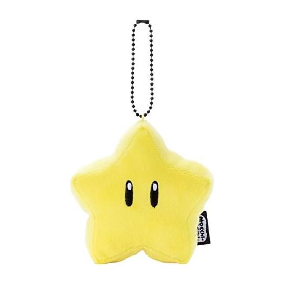 Mario Kart Mocchi-Mocchi-Game style Ball Chain Mascot Super Star Height approx. 8cm