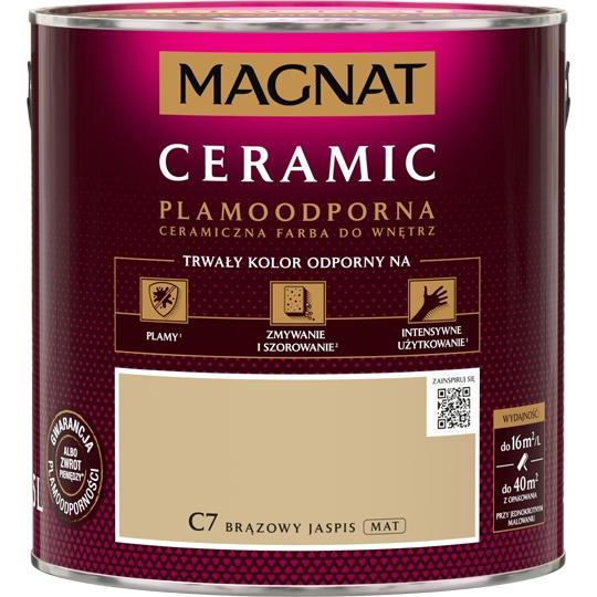 Magnat Ceramic Wall Paint Matte C7 Brown Jasper 2.5 1 Pc