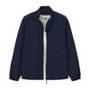 Men Stand Collar Jacket Full Zip Lightweight Casual Outerwear Coat
