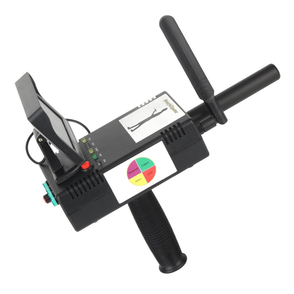 Metal Detector ABS Housing Sensitive Stable Quick Scanning Treasure Finder for Gold Silver Copper