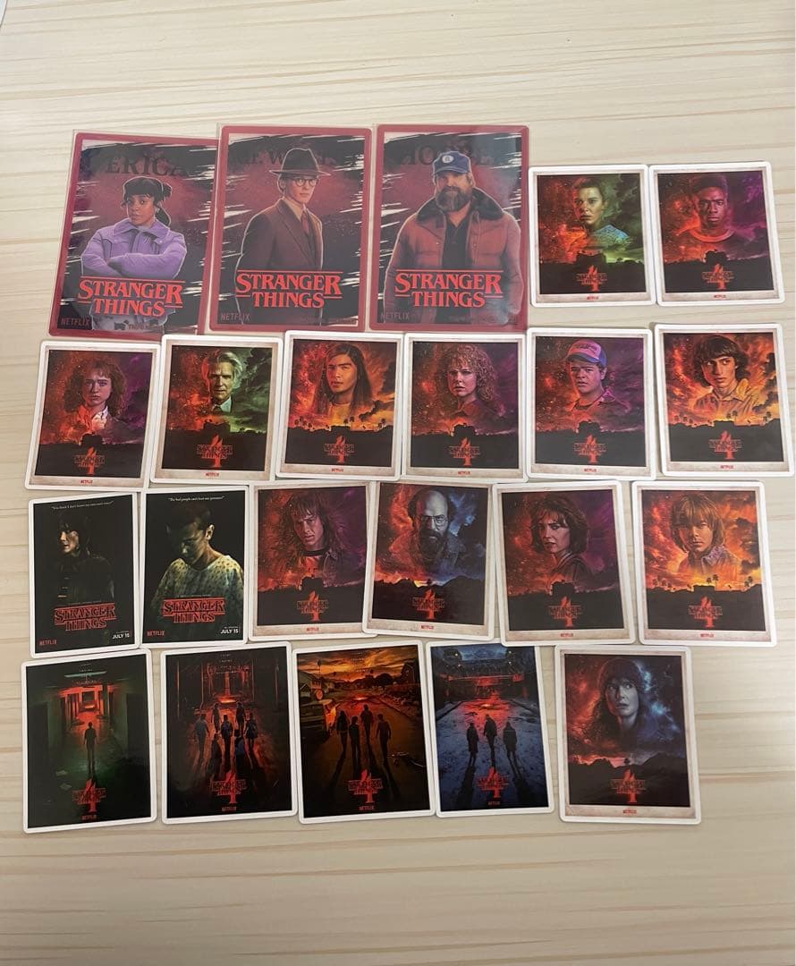 [USED] Stranger Things Loft Pop-up Bonus Sticker Card